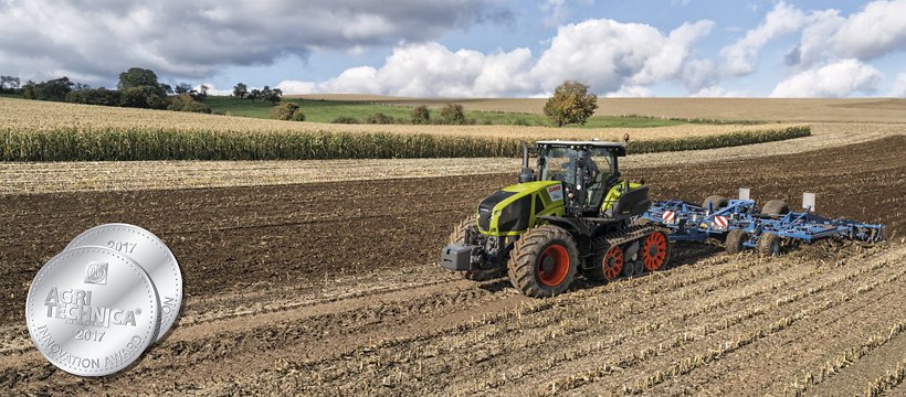 Premiata: medaglia d'argento della DLG all'Agritechnica 2017 -